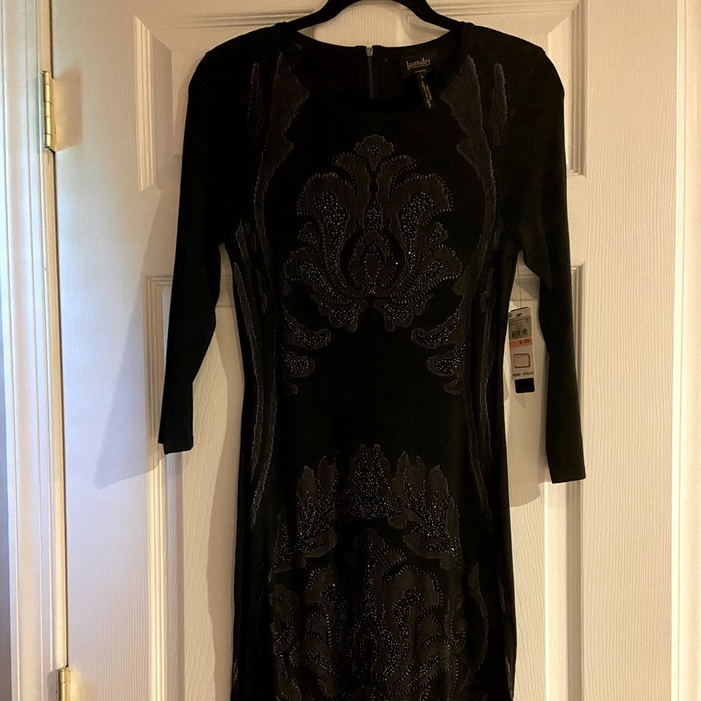 NWTs Black Sheath dress